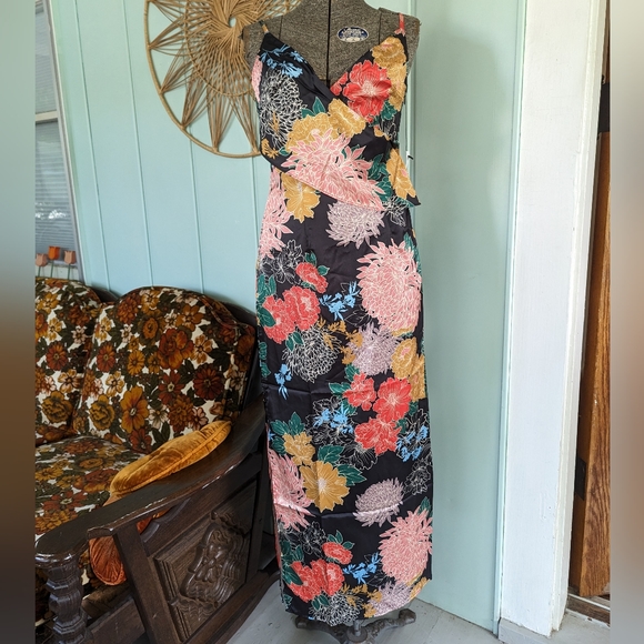 Nwt Zhu Floral Dress - Picture 5 of 14